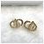 Dior Petite CD Clip-On Stecker-Ohrringe Gold - Ansicht 2
