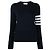 Malha Milano Stitch Thom Browne Cinza - vista 4