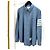Thom Browne Camicia Chambre Striped Cuff Shirt - vista 2
