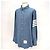 Thom Browne Camicia Chambre Striped Cuff Shirt - vista 3