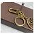 Louis Vuitton Portachiavi LV Circle Charm Gold - vista 3