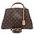 Louis Vuitton Montigne MM Stoff Tasche