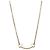Tiffany & Co Collana con mini pendente T-Smile in oro giallo