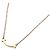 Tiffany & Co Collana con mini pendente T-Smile in oro giallo - vista 4