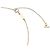 Tiffany & Co Collana con mini pendente T-Smile in oro giallo - vista 5