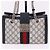 Padlock Gucci Borsa piccola a catena con lucchetto GG Supreme - vista 3