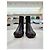 Burberry Phoenix Leather Sock Ankle Boots Size - view 2