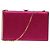 Dolce & Gabbana Clutch e borsa a tracolla da sera in cotone rosa da donna