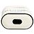 Dolce & Gabbana Capa Airpods em couro de bezerro branco com logo e alça - vista 6