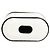 Dolce & Gabbana Étui Airpods en cuir de veau blanc avec logo et sangle - vue 6