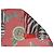 Dolce & Gabbana Sciarpa, stola e scialle wrap in seta con stampa zebra rossa - vista 2
