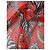 Dolce & Gabbana Sciarpa, stola e scialle wrap in seta con stampa zebra rossa - vista 3