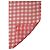 Dolce & Gabbana Foulard e sciarpa in seta a quadri bianco e rosso - vista 2