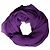 Dolce & Gabbana Sciarpa Stola in Seta Viola x Foulard - vista 5