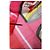 Dolce & Gabbana DG Amore Print Seidentuch Quadratisch Rosa - Ansicht 4