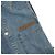 Miu Miu Kurzes Chambray-Denim-Hemd in Saphirblau mit Bindegürtel für Damen - Ansicht 6