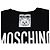 Moschino T-shirt de algodão preta com estampado de urso para mulher - vista 5
