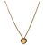 Collar de Medallón Dior Dorado - vista 2