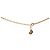 Collar de Medallón Dior Dorado - vista 3