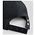 Burberry Cappellino da baseball in cotone Monogram Nero Unisex - vista 16