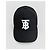 Burberry Cappellino da baseball in cotone Monogram Nero Unisex - vista 2