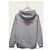 Balenciaga Grauer Hoodie mit besticktem Wave-Logo - Ansicht 3