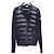 Moncler Tricot Down Gestrickter Steppcardigan