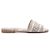 Dior Tweed Slipper Grau