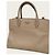 Prada Borsa a tracolla Biblio-Tech in Saffiano Beige Cameo e Oro - vista 2