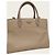 Prada Borsa a tracolla Biblio-Tech in Saffiano Beige Cameo e Oro - vista 3