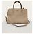 Prada Borsa a tracolla Biblio-Tech in Saffiano Beige Cameo e Oro - vista 7