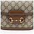 Gucci Mini Borsa Horsebit Marrone - vista 3