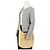 Autre Marque Borsa a tracolla hobo in rafia crochet beige - vista 8
