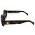 Céline Gafas de sol ovaladas de acetato Triomphe Havana Brown - vista 12