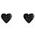 Gucci Orecchini a cuore in argento