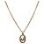 Dior Round Oblique Gold Halskette - Ansicht 2