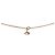 Dior Round Oblique Gold Halskette - Ansicht 4