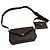 Louis Vuitton Strap and Go Marrone e Khaki Tela - vista 5
