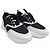 Hermès Sneakers Giga in pelle di capra e mesh Noir Blanc