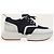 Hermès Sneakers Giga in pelle di capra e mesh Noir Blanc - vista 2
