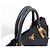Prada Borsa tote a spalla in nylon nera - vista 6