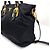 Prada Borsa tote a spalla in nylon nera - vista 7