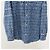 Thom Browne Giacca camicia in tweed denim blu - vista 3