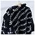 Balenciaga Oversized Shearling Fleece Jacke mit Multi-Logo - Ansicht 5