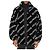Balenciaga Oversized Shearling Fleece Jacke mit Multi-Logo - Ansicht 7