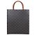 Céline Borsa Verticale Piccola in Tela Triomphe - vista 2