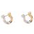 Orecchini Salvatore Ferragamo Gancini Oro Argento - vista 5