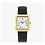 Casio Analog Square Vintage Retro Leather Watch - view 2