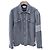 Thom Browne Strickhemdjacke aus Baumwolle Grey