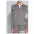 Thom Browne Strickhemdjacke aus Baumwolle Grey - Ansicht 8